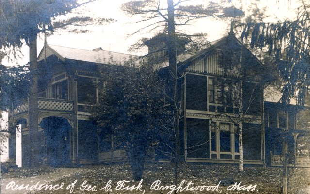 Brightwood, residence of George Fisk