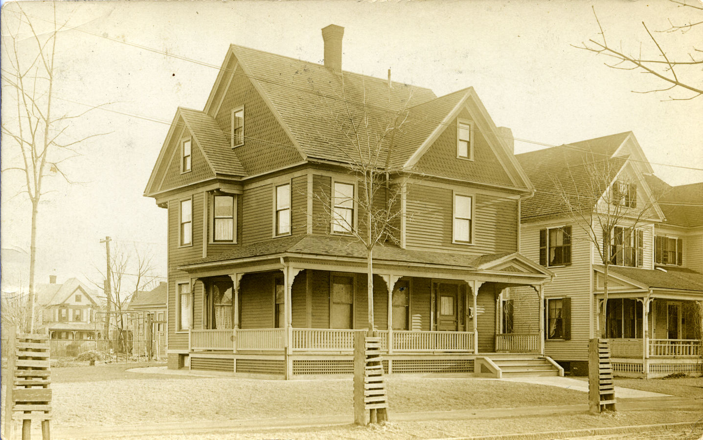 Unknown Holyoke house with protected trees